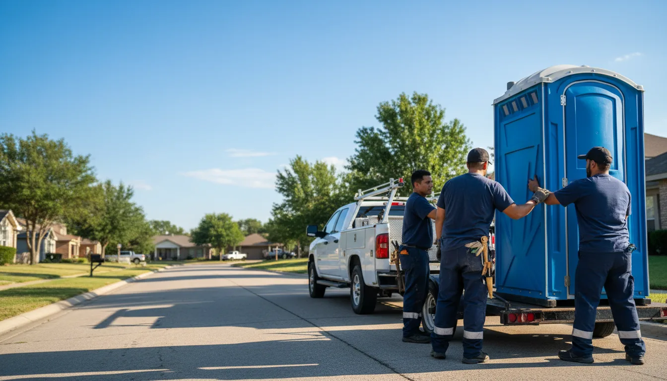 Portable Toilet Rental in Pleasant Lake, IN near me